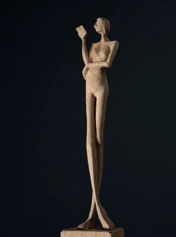 The Book-Reading Woman
