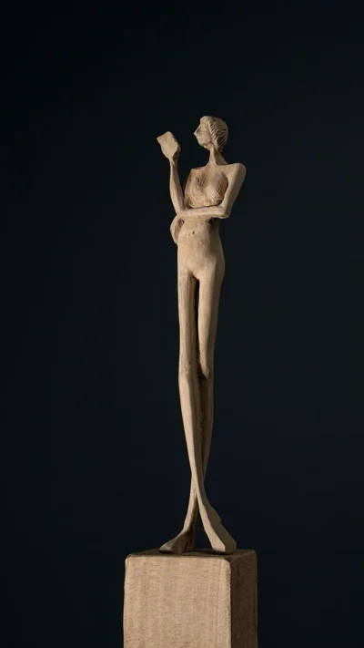 The Book-Reading Woman