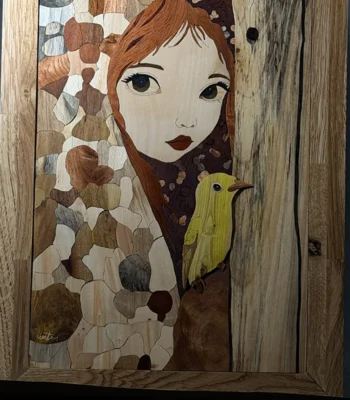 The Little Girl and the Yellow Bird