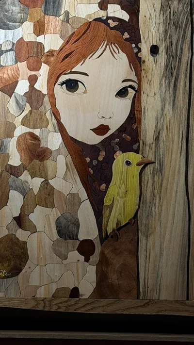The Little Girl and the Yellow Bird