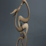 The Embrace of Two Deer